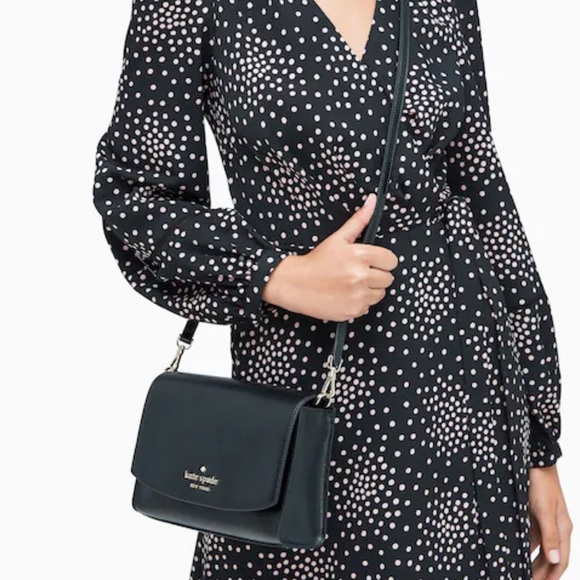 Kate Spade Carson Convertible Crossbody Black - Picture 14 of 16